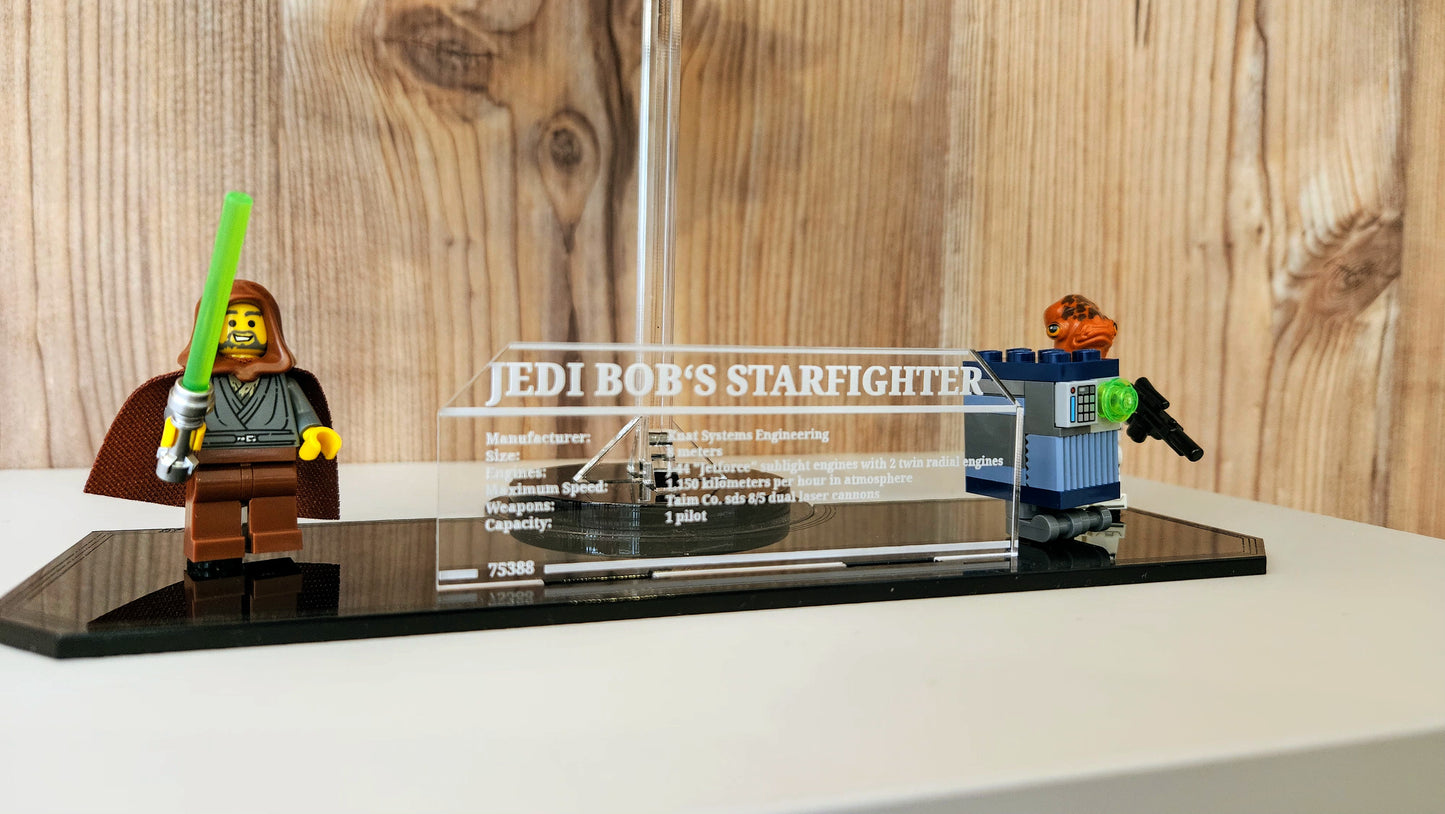 Display Stand für Jedi Bobs Sternjäger (75388)