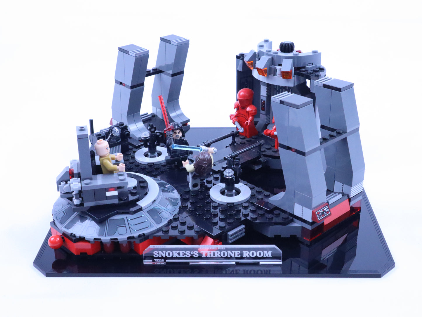 Snoke's Throne Room (75216) Display Stand