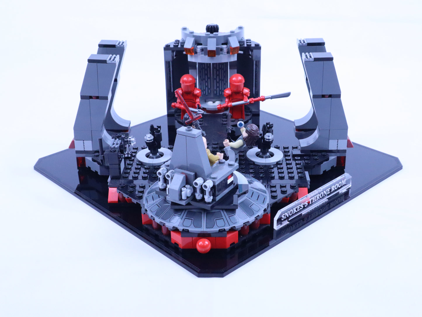 Snoke's Throne Room (75216) Display Stand