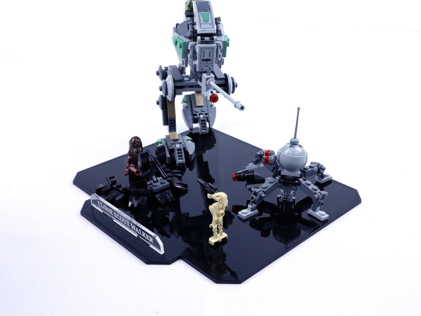 Clone Scout Walker™ (75261) Display Stand