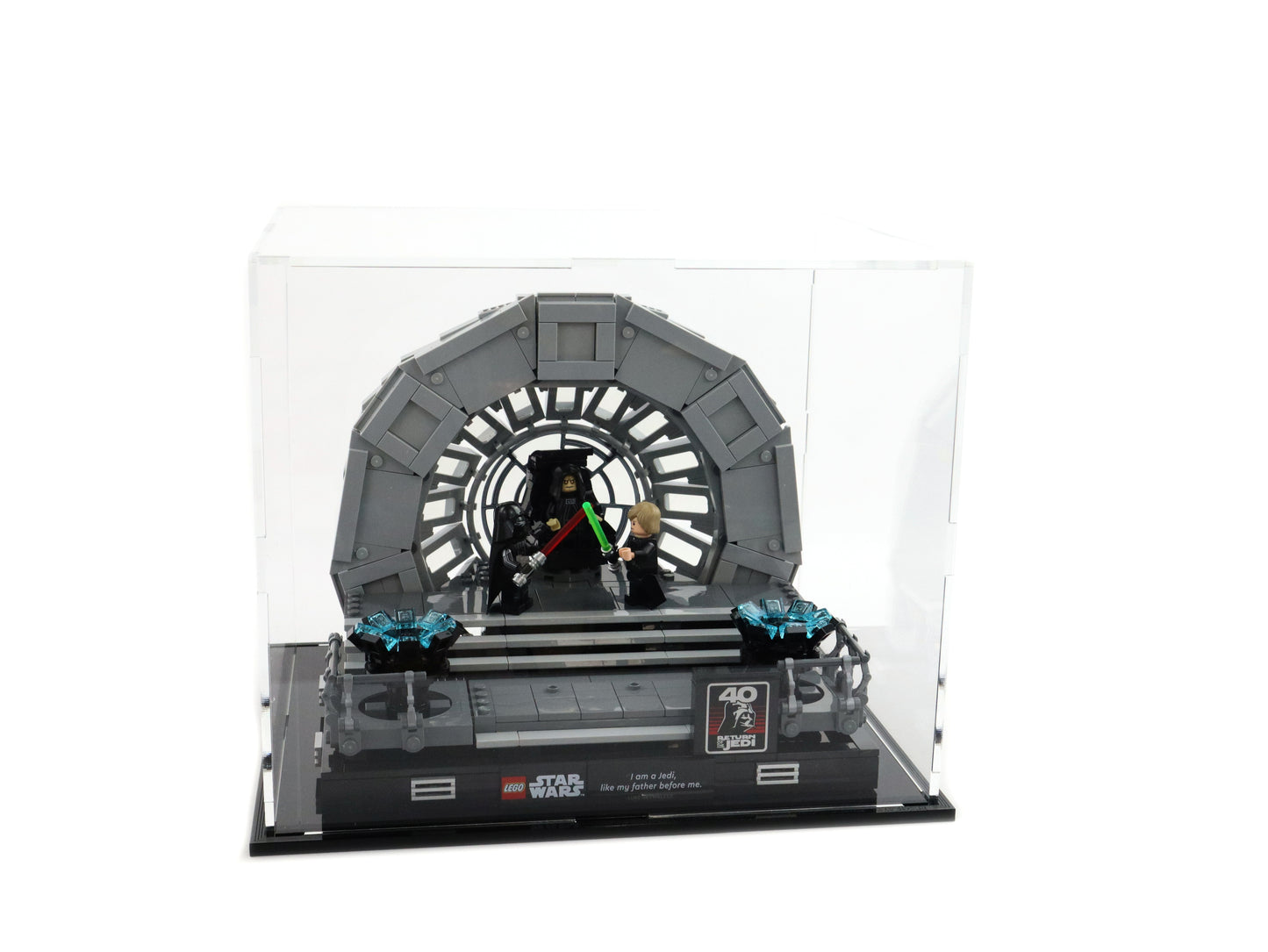 Thronsaal des Imperators™ Diorama (75352) Vitrine