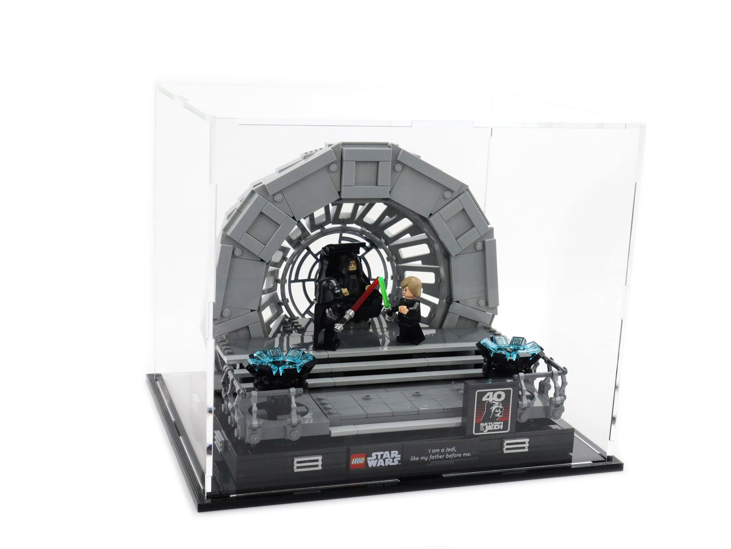 Thronsaal des Imperators™ Diorama (75352) Vitrine