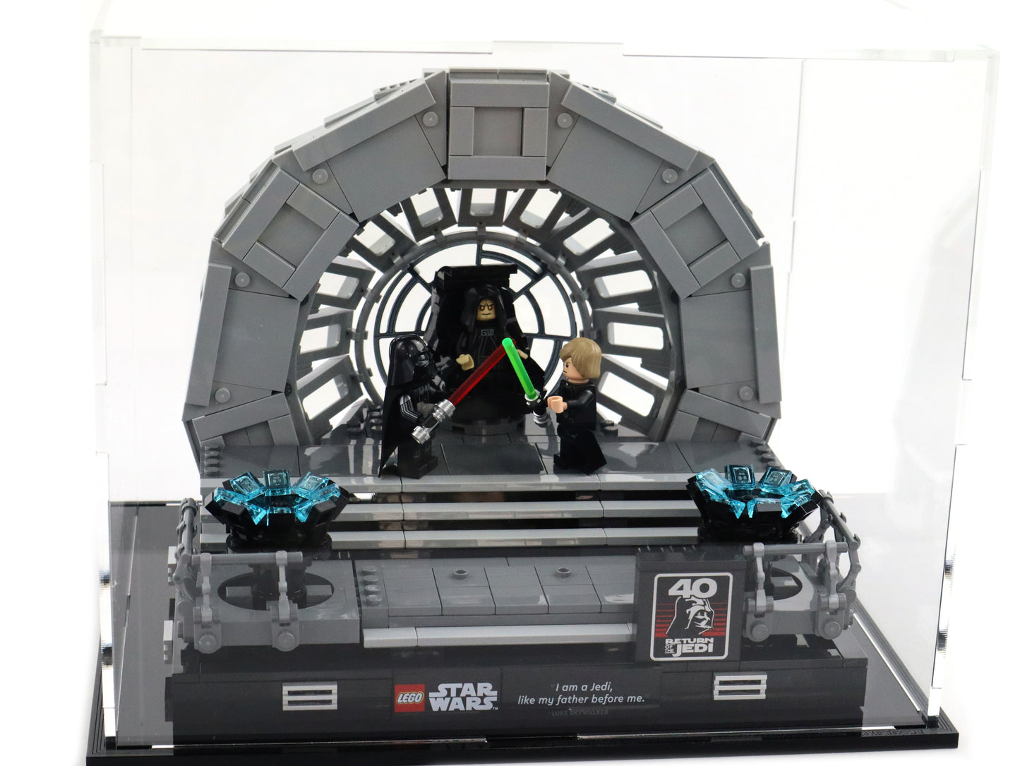 Thronsaal des Imperators™ Diorama (75352) Vitrine