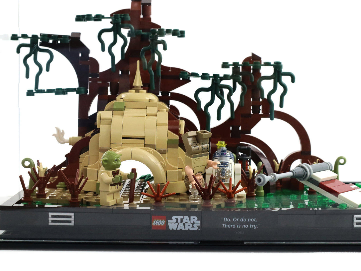Vitrine für Jedi™ Training auf Dagobah™ Diorama (75330)