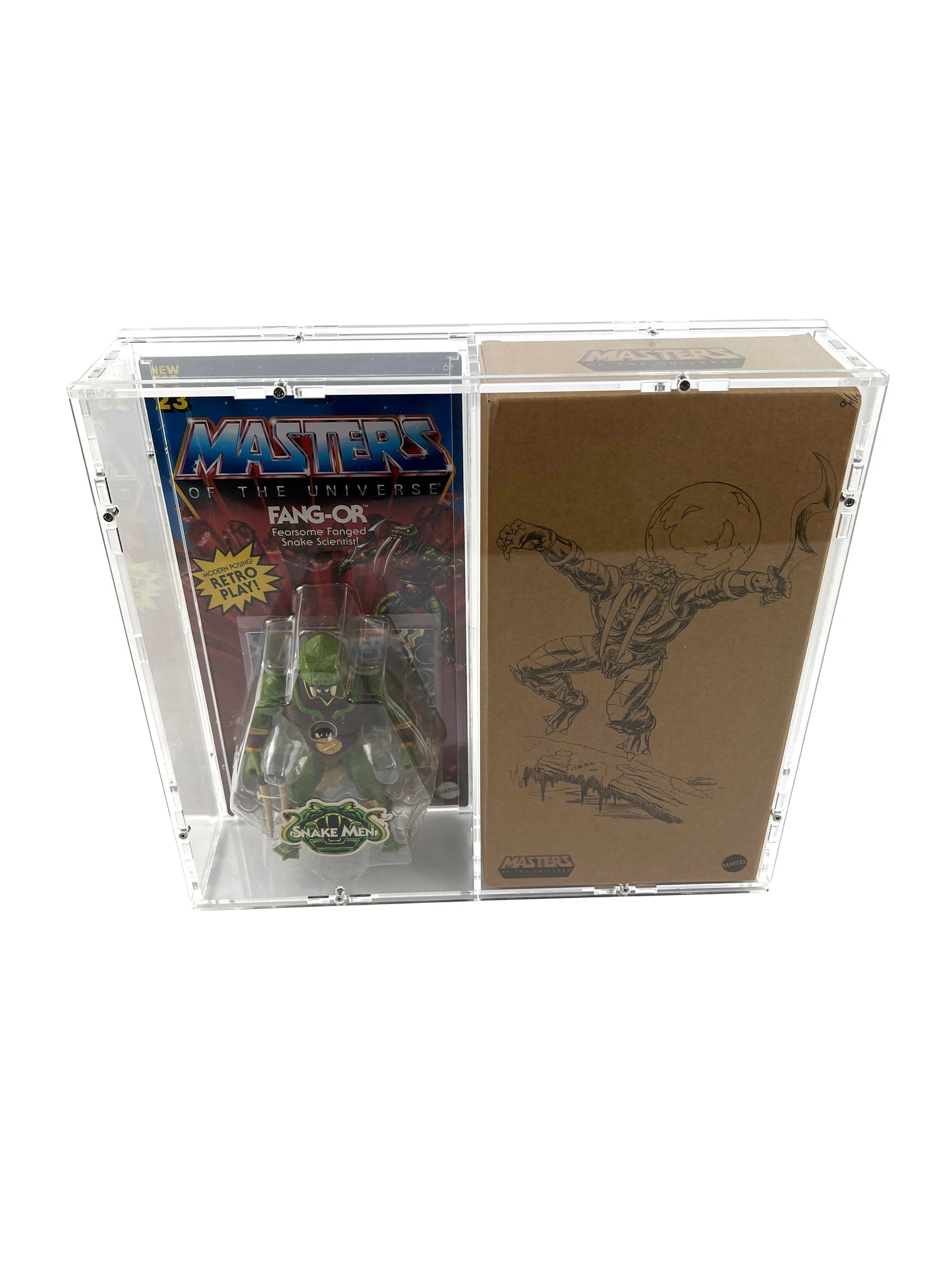 Showcase für MOTU Origins Mattel Creations Figure mit Box