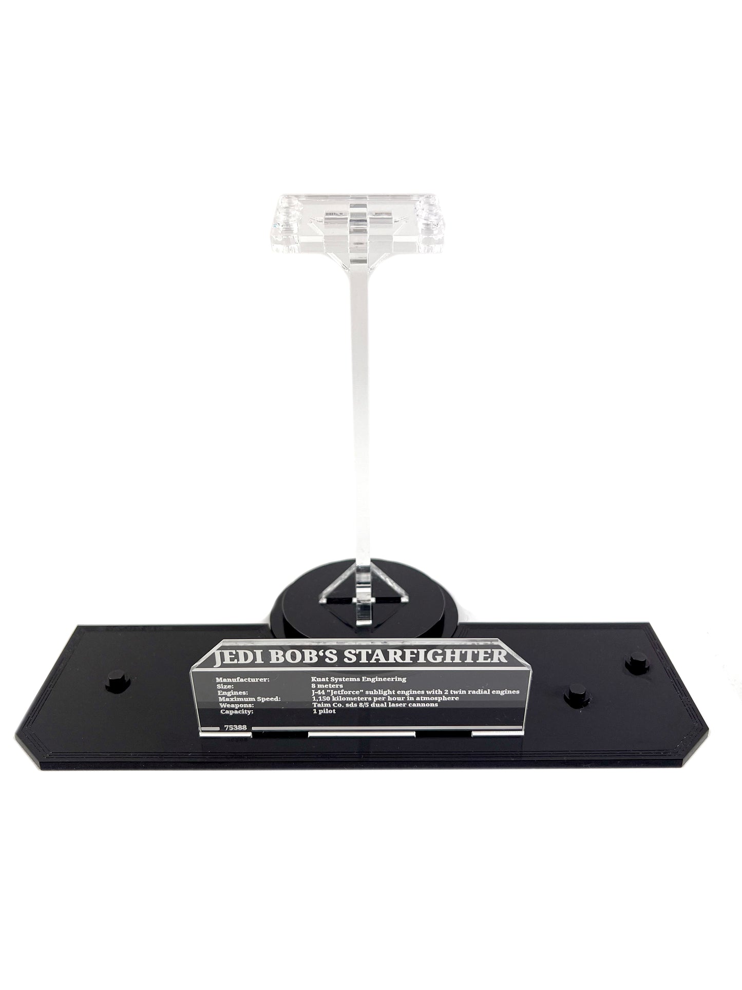 Display Stand für Jedi Bobs Sternjäger (75388)