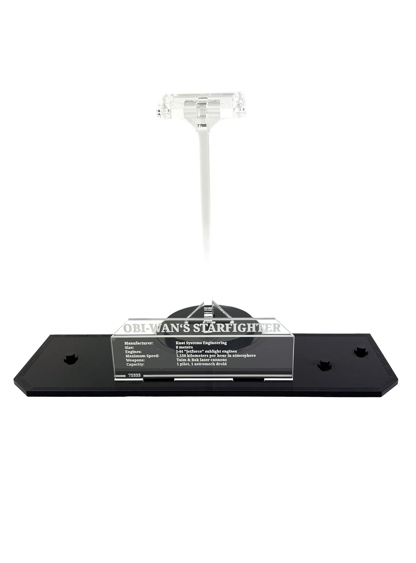 Obi-Wan Kenobi's Jedi Starfighter™ (75333) Display Stand