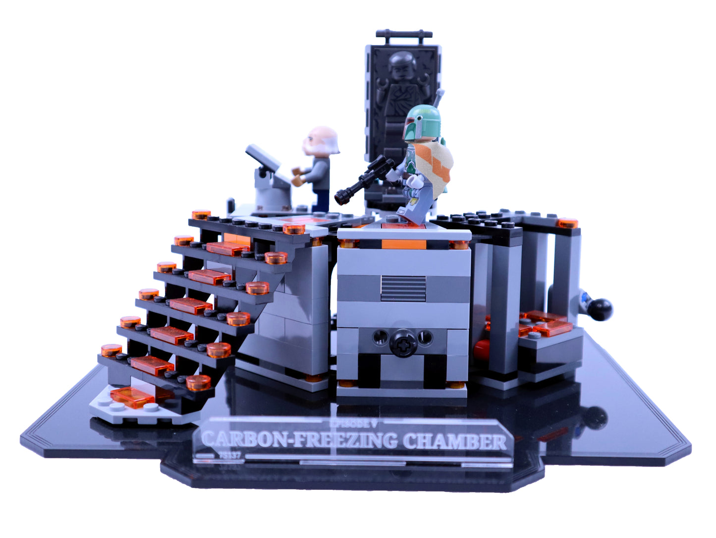 Carbon-Freezing Chamber Diorama (75137) Display Stand