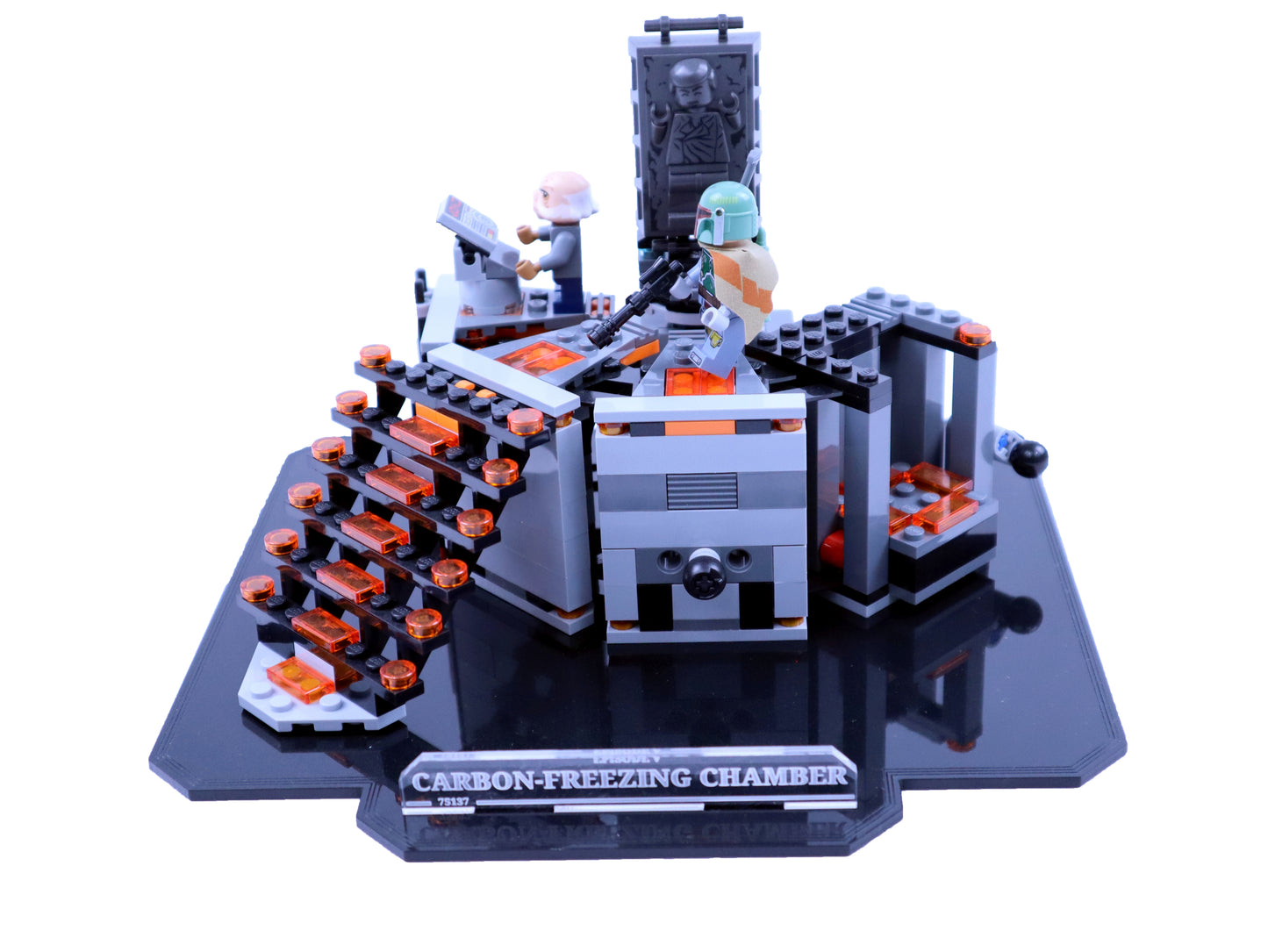 Carbon-Freezing Chamber Diorama (75137) Display Stand