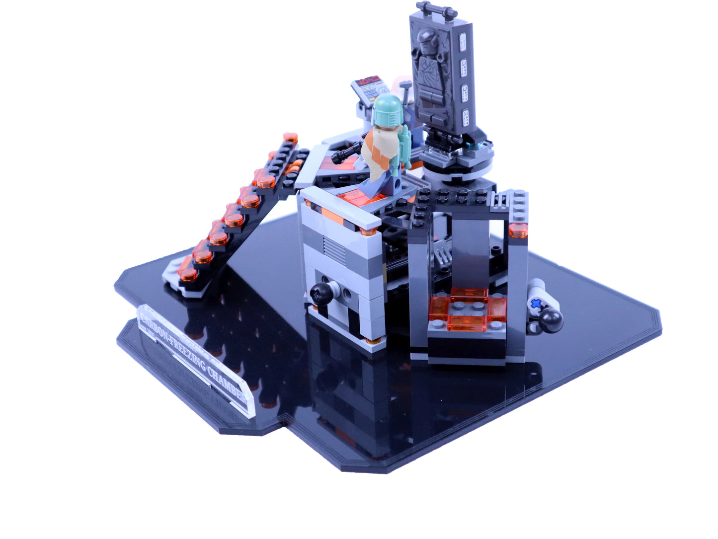 Carbon-Freezing Chamber Diorama (75137) Display Stand