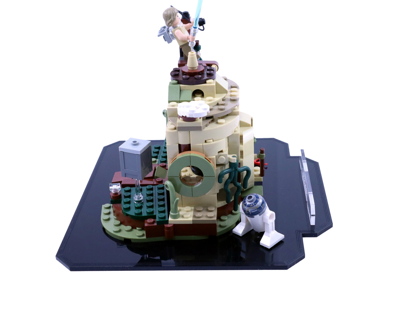 Yoda's Hut (75208) Display Stand