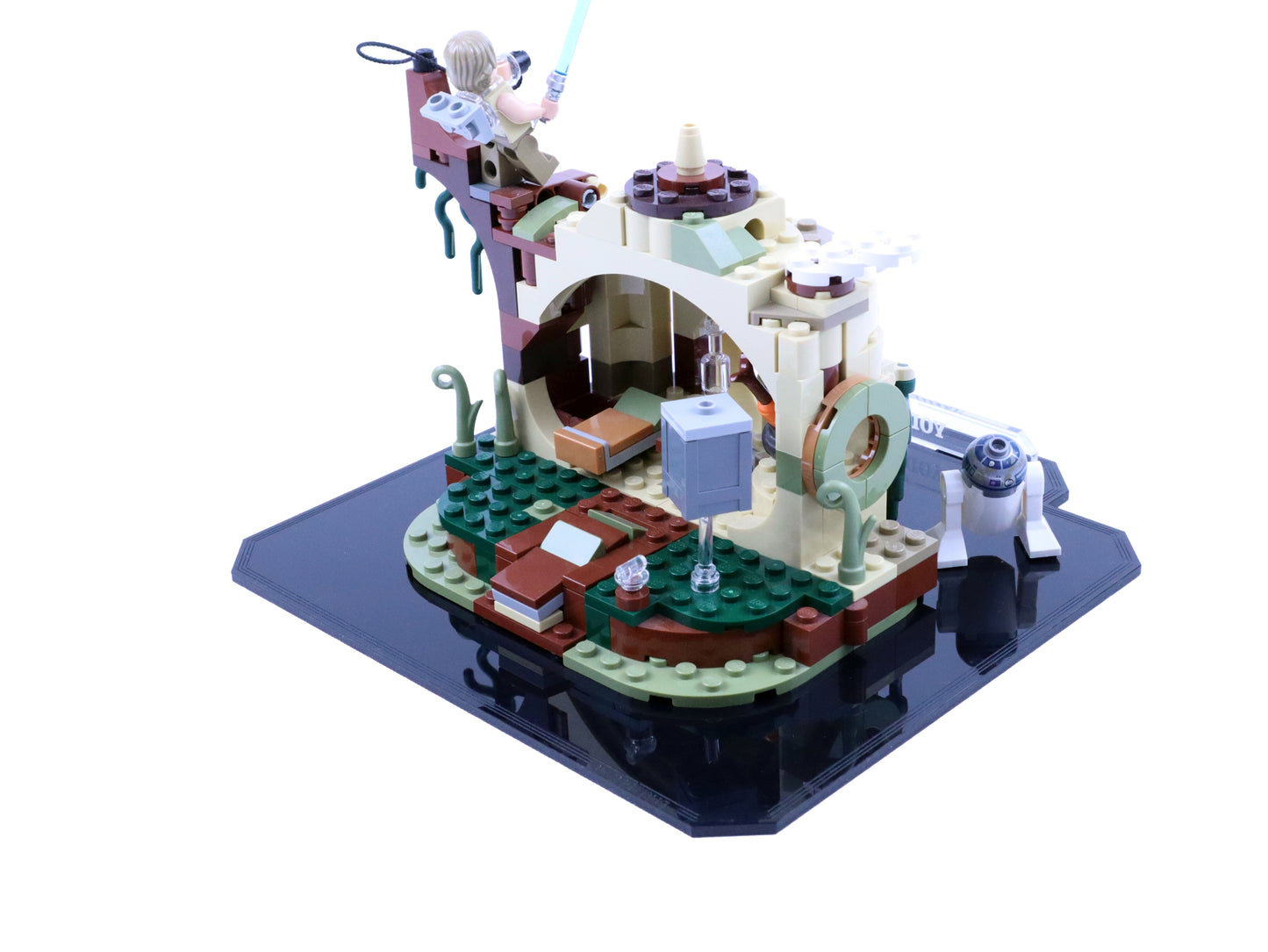 Yoda's Hut (75208) Display Stand