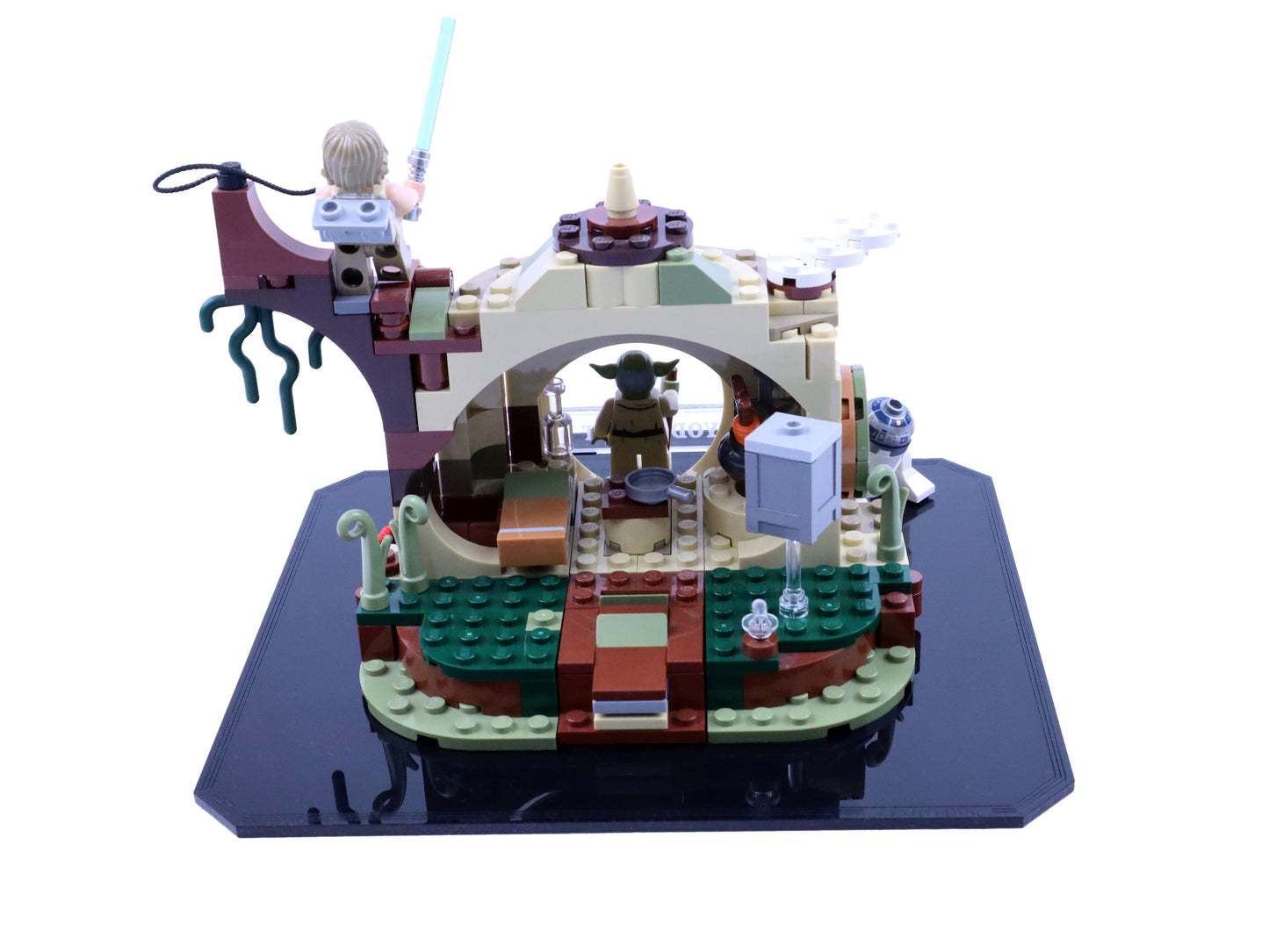 Yoda's Hut (75208) Display Stand