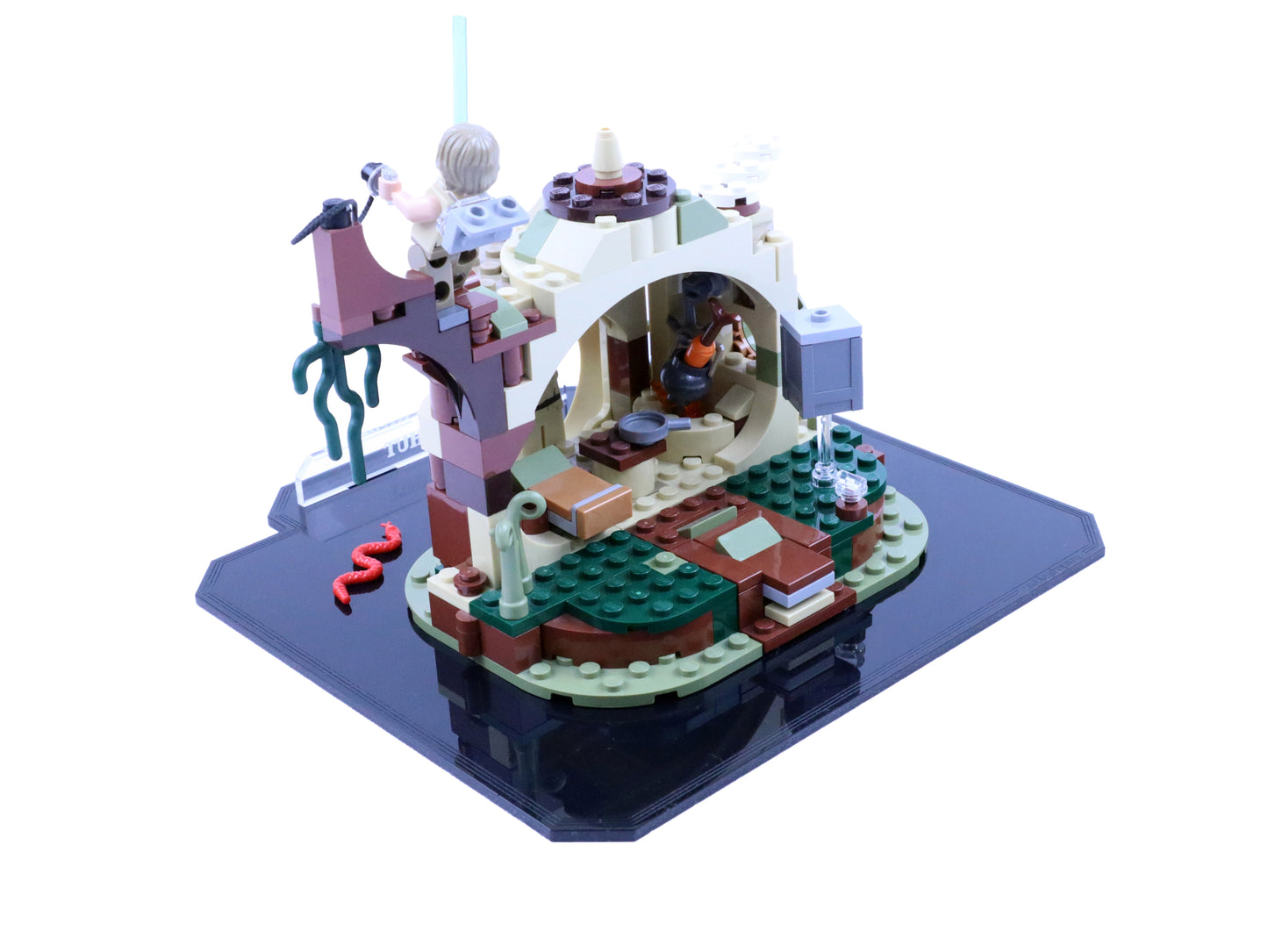 Yoda's Hut (75208) Display Stand