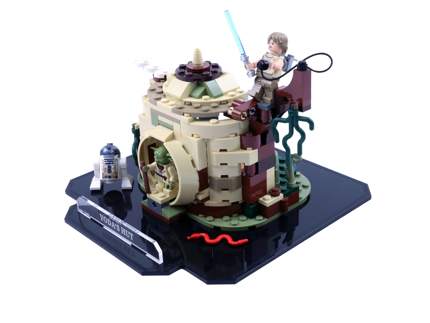 Yoda's Hut (75208) Display Stand