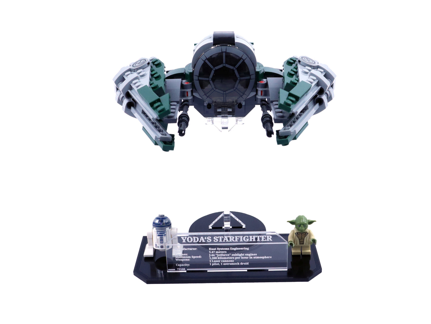 Display Stand für Yoda's Jedi Starfighter™ (75168/75360)