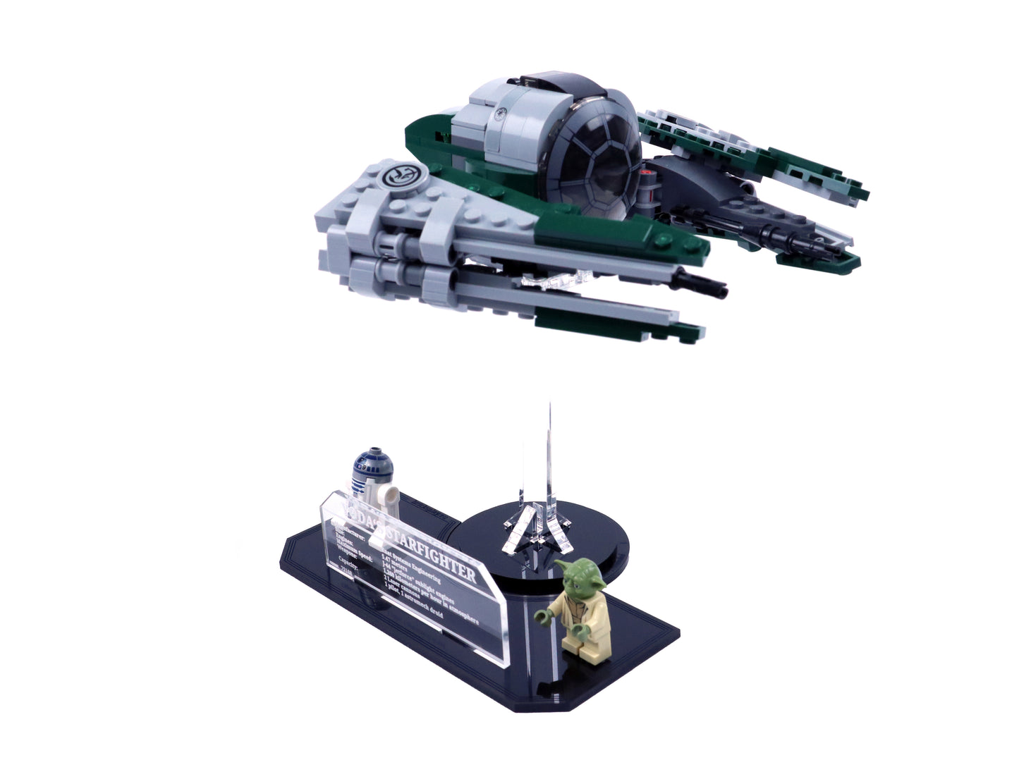 Display Stand für Yoda's Jedi Starfighter™ (75168/75360)