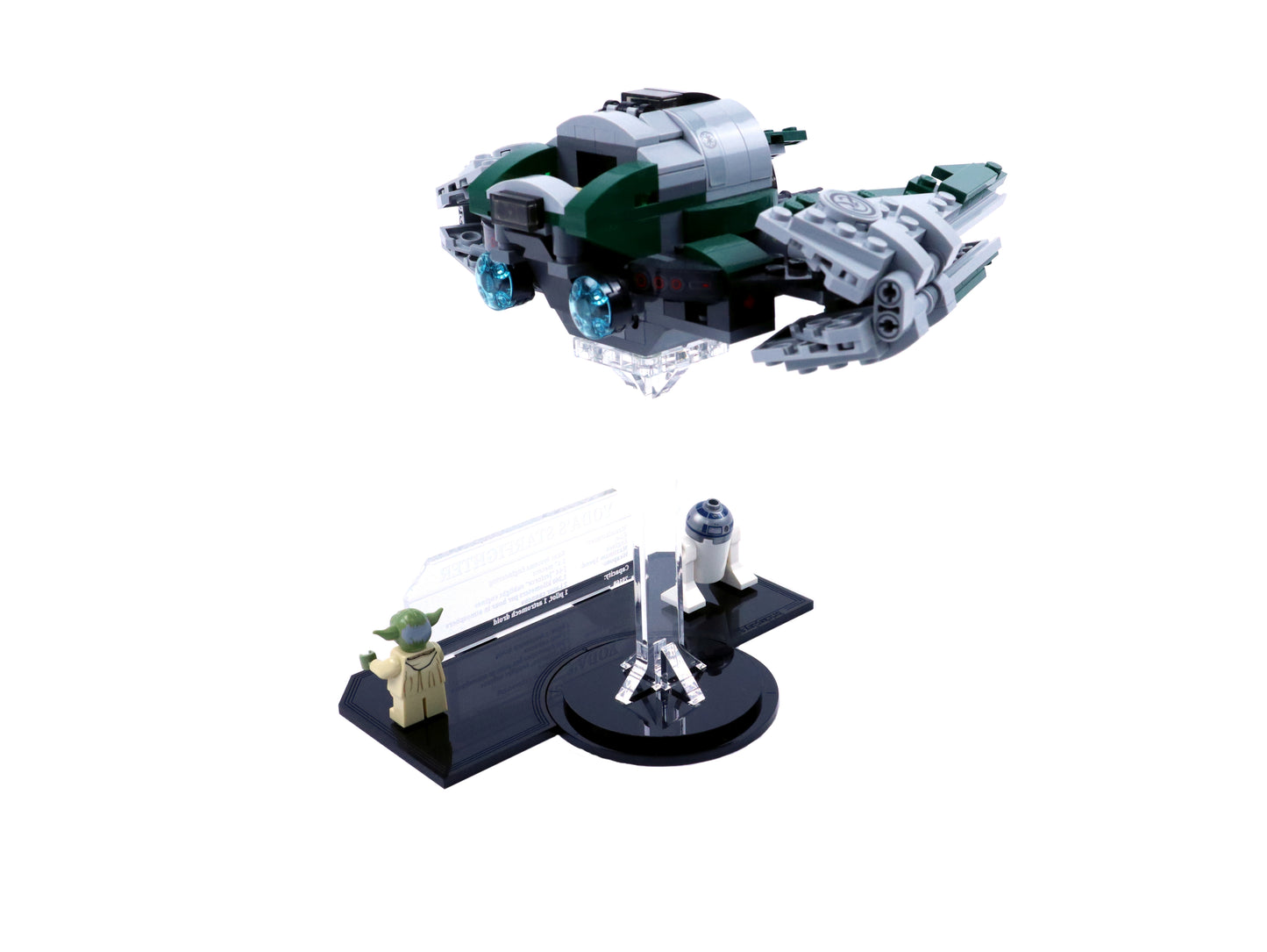 Display Stand für Yoda's Jedi Starfighter™ (75168/75360)