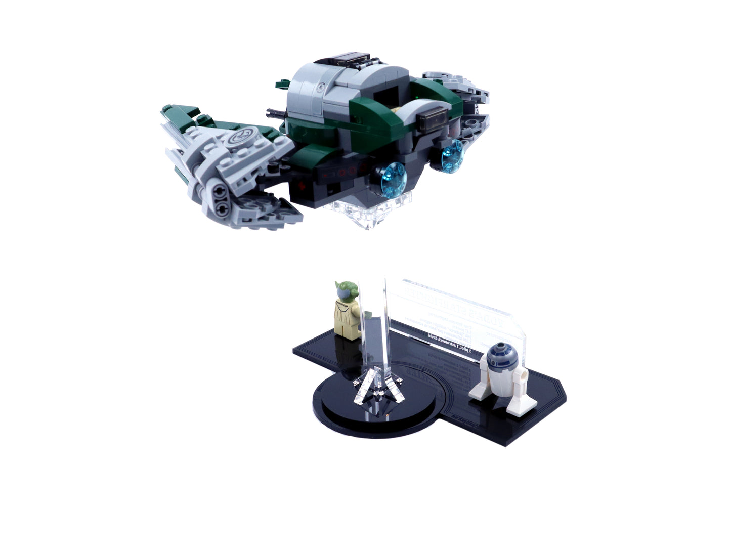 Display Stand für Yoda's Jedi Starfighter™ (75168/75360)