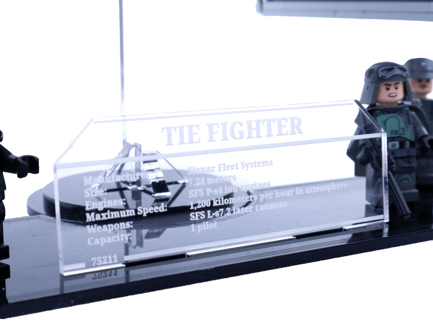 Imperial TIE Fighter™ (75211) Display Stand