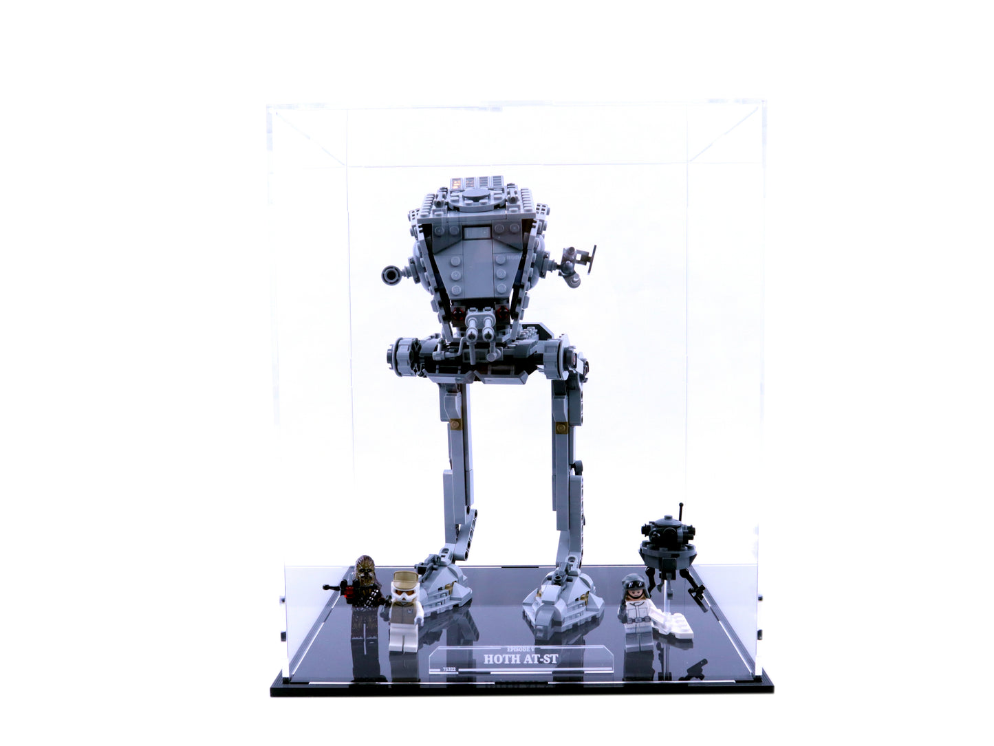 AT-ST™ auf Hoth (75322) Display Stand und Vitrine