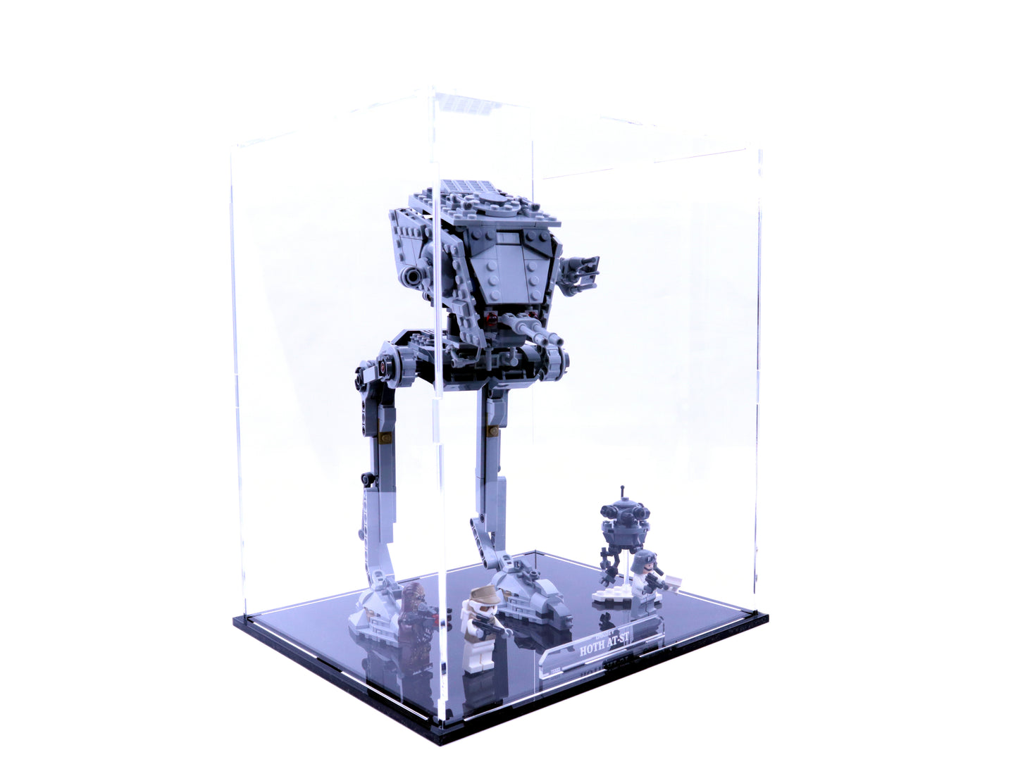 AT-ST™ auf Hoth (75322) Display Stand und Vitrine