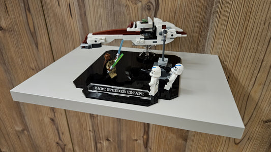 Flucht mit dem BARC Speeder™ (75378) Display Stand