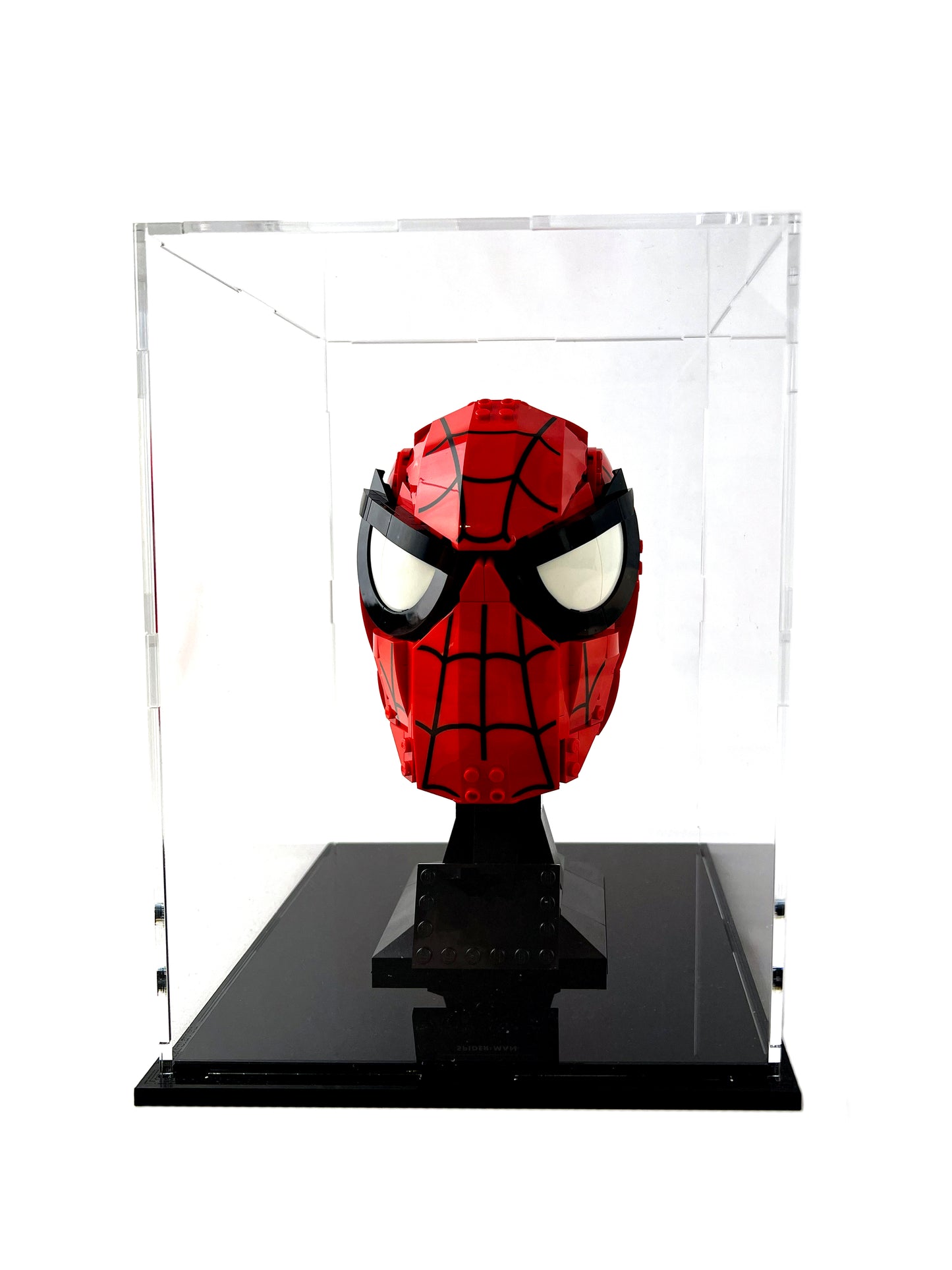 Showcase für LEGO® Helm-Sammlung