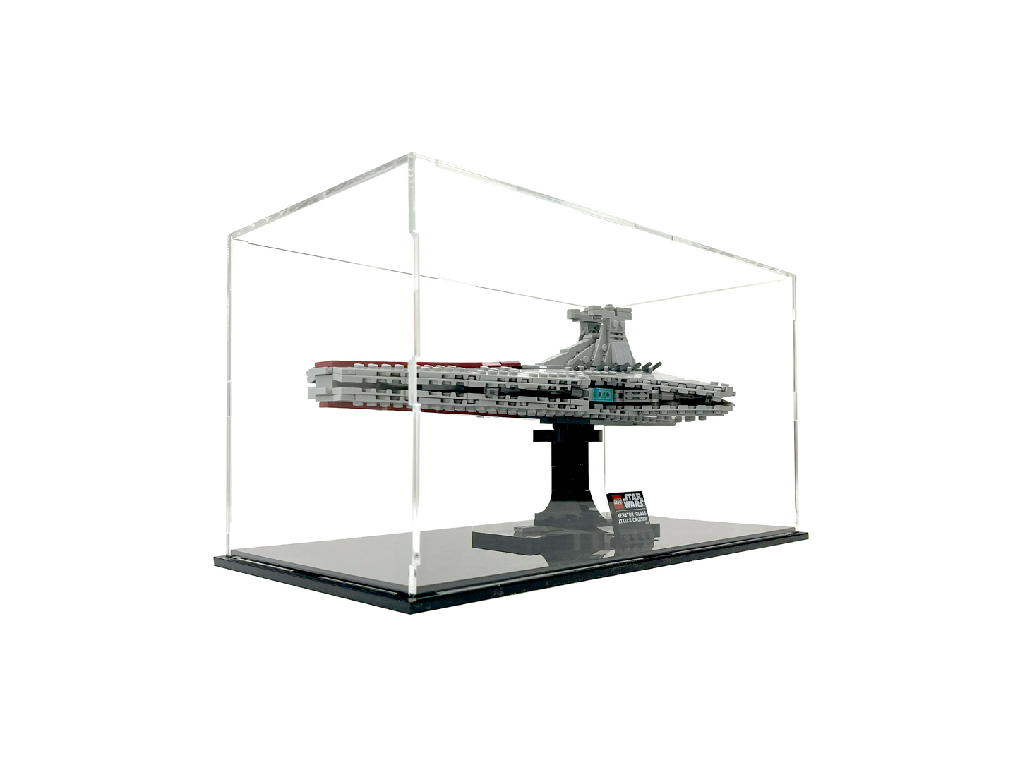 Vitrine für Angriffskreuzer der Venator-Klasse Starship Collection Series (75441)