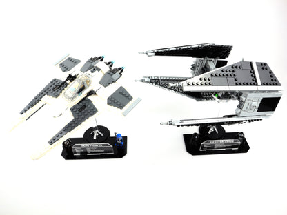 Display Stand for Mandalorian Fang Fighter vs. TIE Interceptor™ (75348)