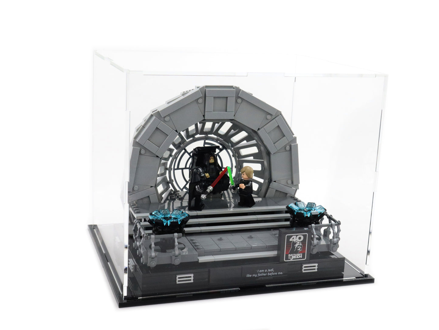 Emperor's Throne Room™ Diorama (75352) display case