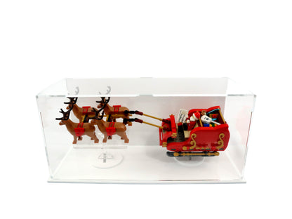 Vitrine für Schlitten des Weihnachtsmanns Diorama (40499)