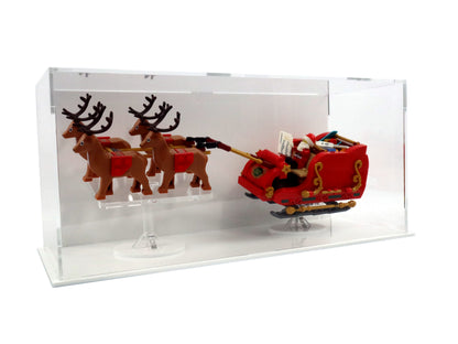 Vitrine für Schlitten des Weihnachtsmanns Diorama (40499)