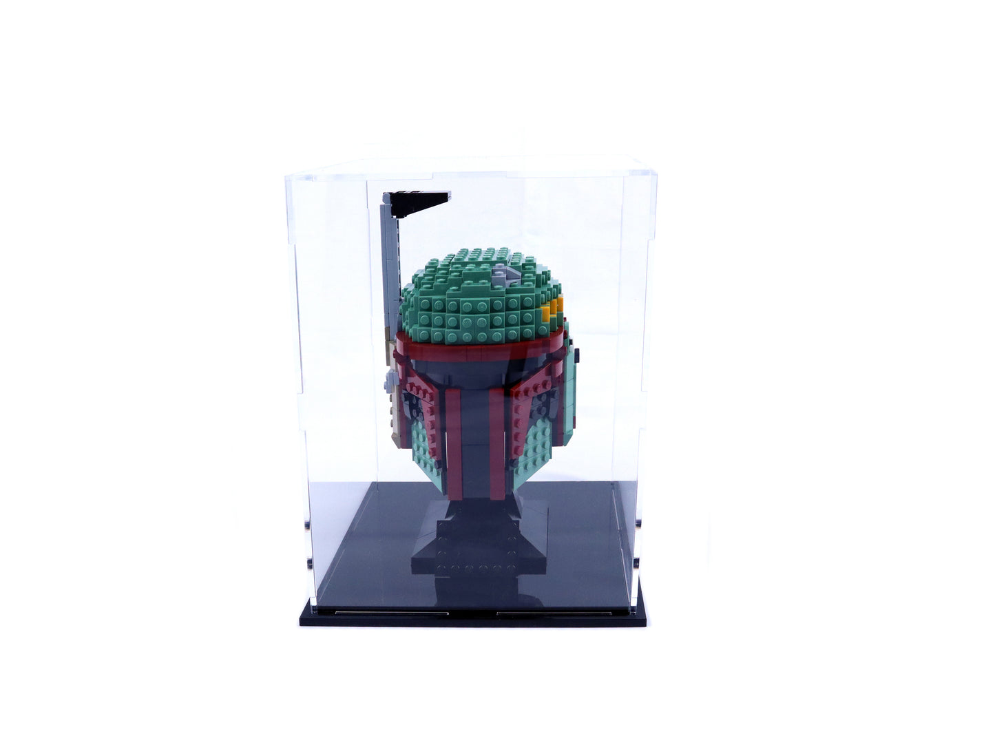Showcase für LEGO® Helm-Sammlung
