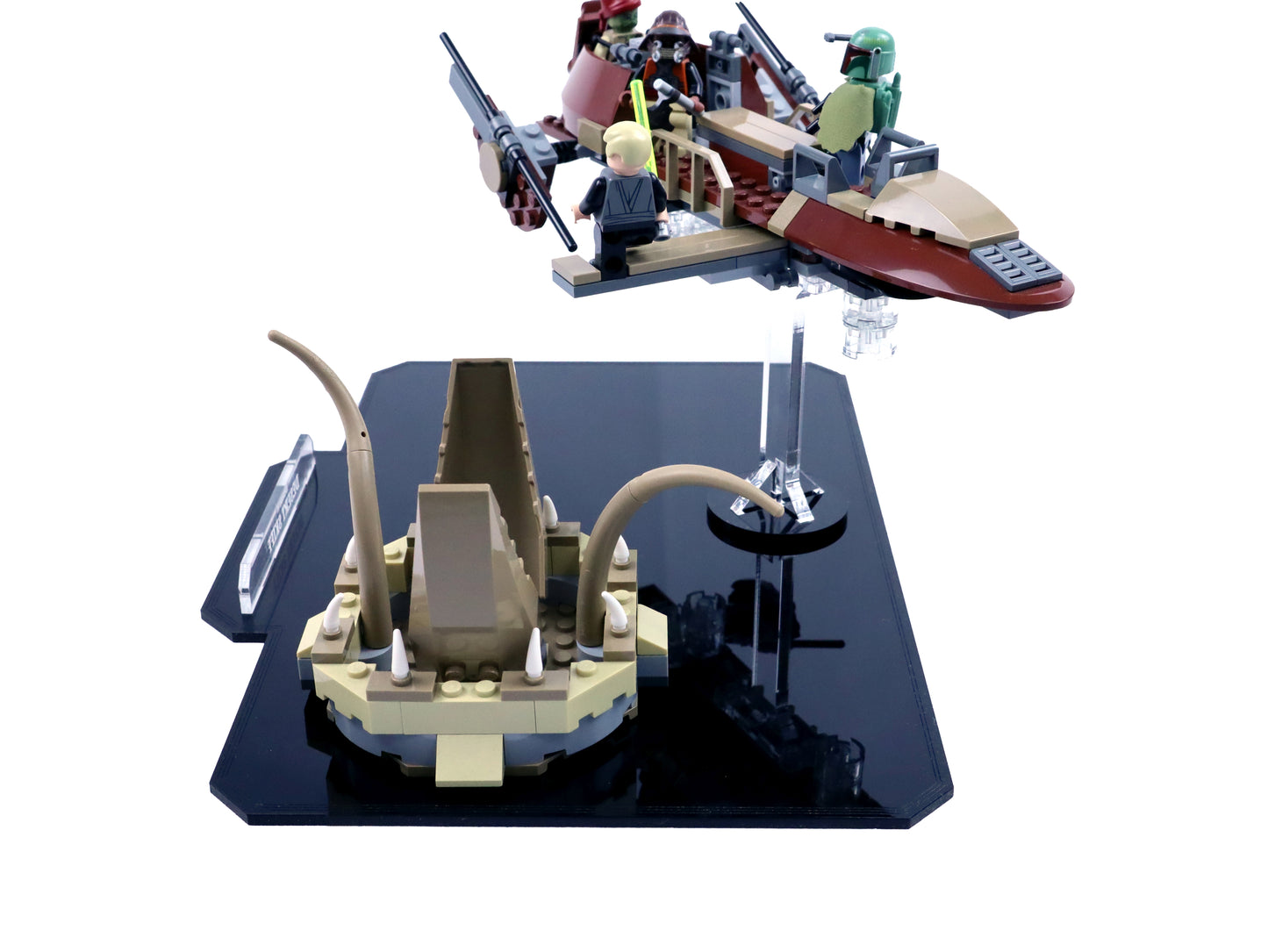 Wüsten Skiff™ mit Sarlacc-Grube (9496, 75396) Display Stand