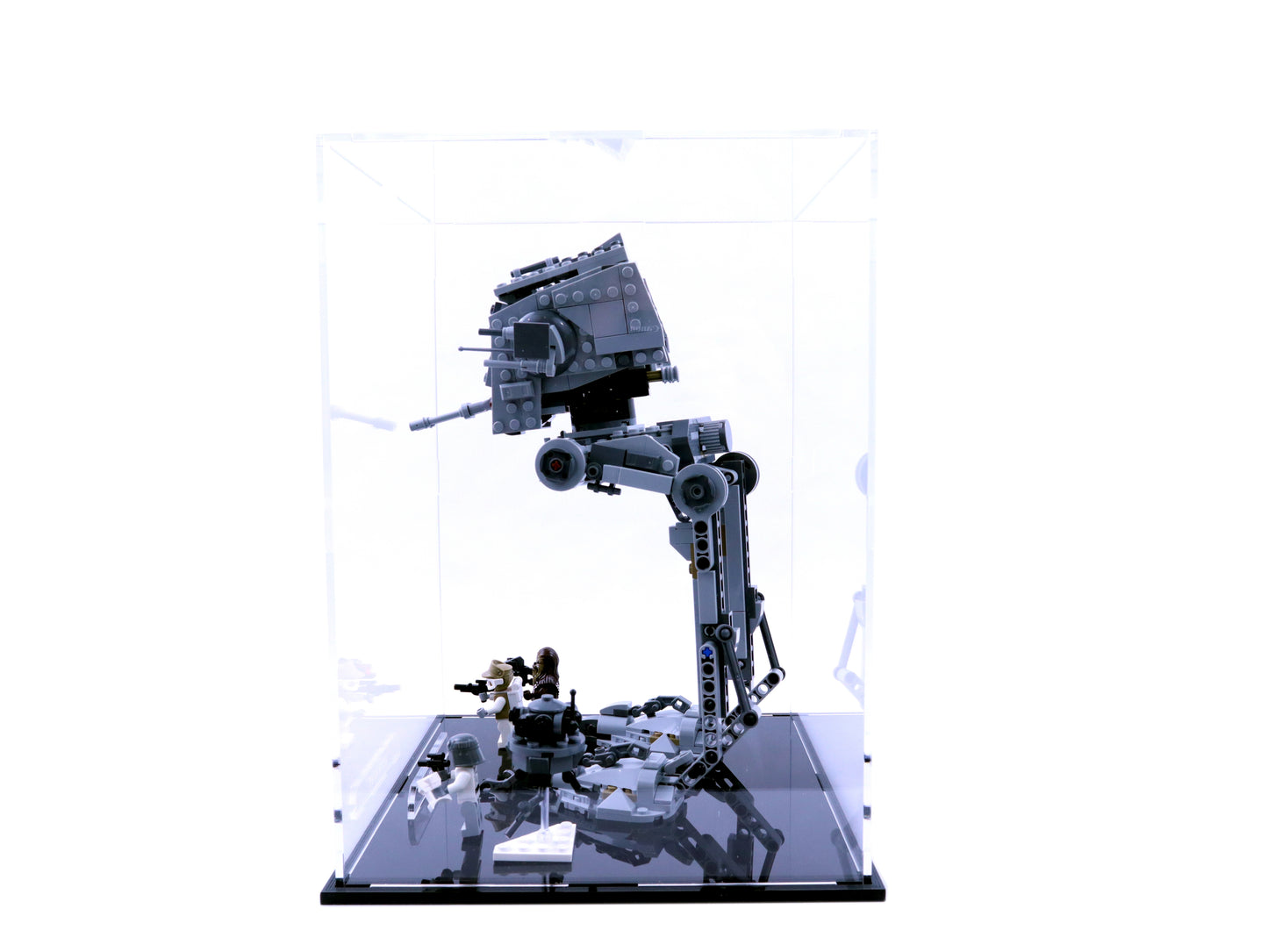 AT-ST™ on Hoth (75322) display stand and showcase