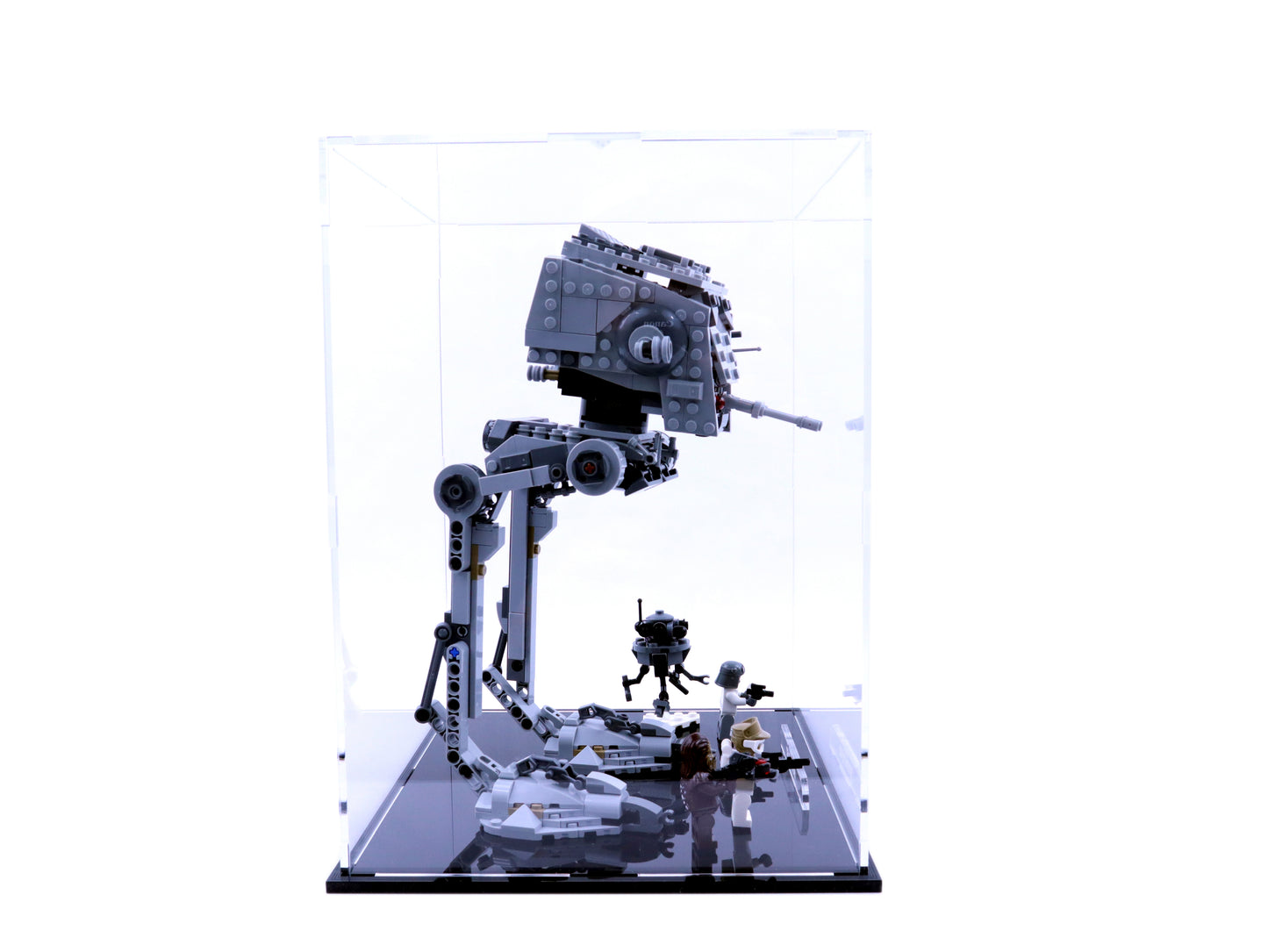AT-ST™ on Hoth (75322) display stand and showcase