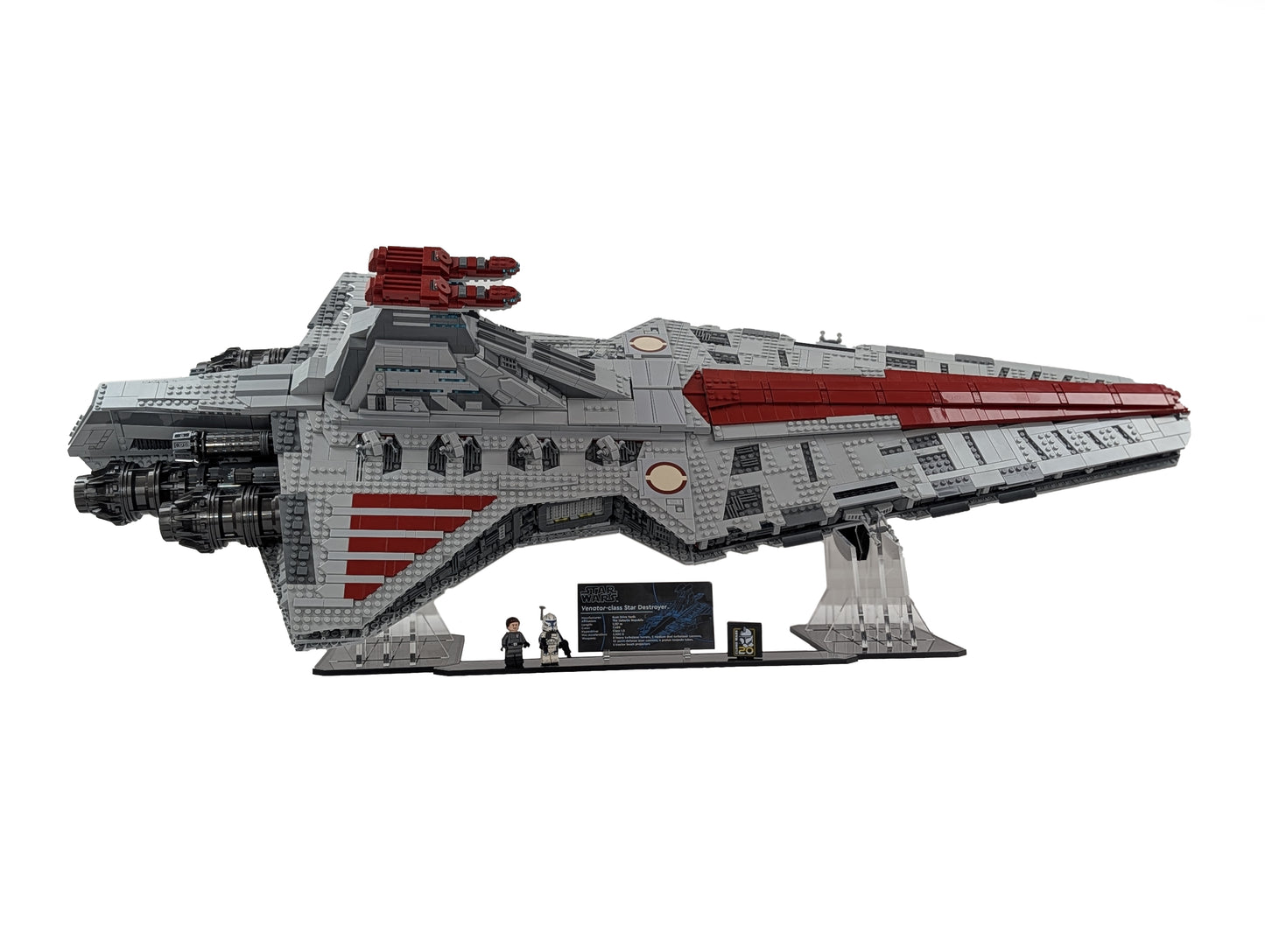 Display Stand für UCS Republikanischer Angriffskreuzer der Venator-Klasse (75367)