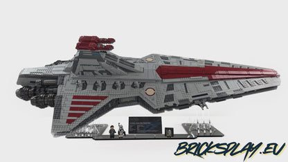 Display Stand für UCS Republikanischer Angriffskreuzer der Venator-Klasse (75367)