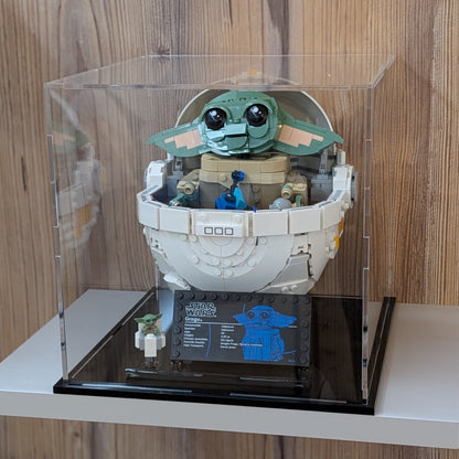 Vitrine passend für Grogu™ in seiner Repulsorwiege (75403)