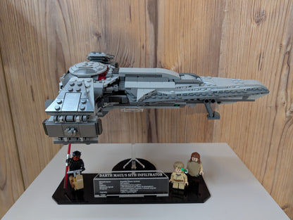 Display Stand für Darth Mauls Sith Infiltrator™ (75383)