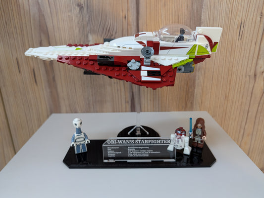 Display Stand für Obi-Wan Kenobis Jedi Starfighter™ (75333)