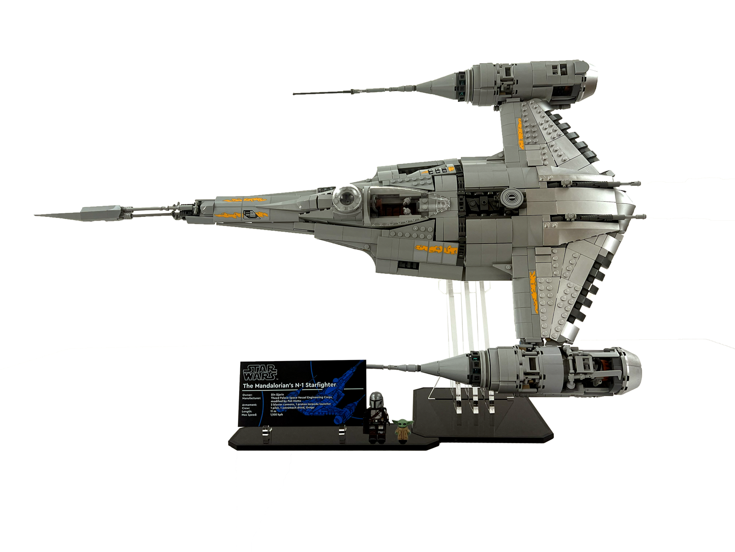 Display Stand für UCS N-1 Starfighter™ des Mandalorianers (75442)